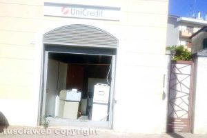 L'Unicredit a Orte Scalo