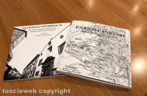 I libri usciti in seguito alla conclusione del concorso "La léngua vitorbese" 2020