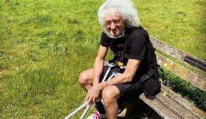 Brian May dopo l'infarto