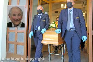 Viterbo - I funerali di Ostelvio Celestini