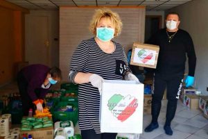 "Solidarietà nazionale Capranica" ha distribuito pacchi alimentari alle famiglie in difficoltà