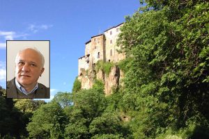 Corchiano - Nel riquadro: Bengasi Battisti