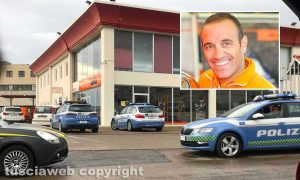 Polstrada e finanza in una delle aziende di Elio Marchetti