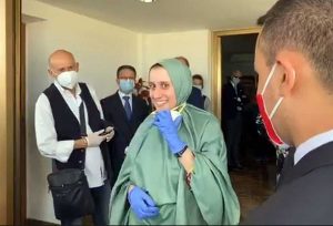 Roma - Silvia Romano rientra in Italia