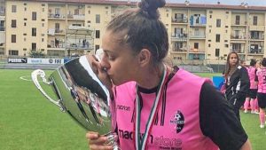 Arianna Varone, calciatrice della Riozzese