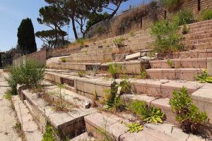 Tarquinia - Il parco dei Bucone nel degrado