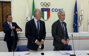 Cosimo Sibilia e Giovanni Malagò