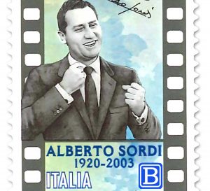 Il francobollo per i cento anni di Alberto Sordi