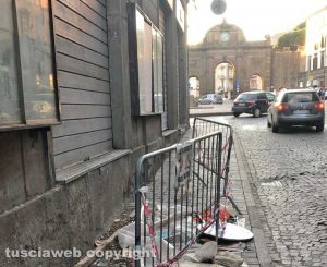 Degrado in via Matteotti