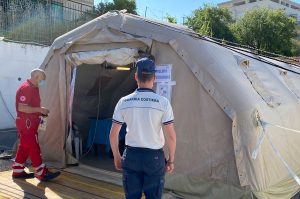 Test sierologici per la guardia costiera