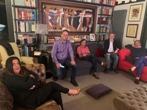 Il senatore Francesco Battistoni all'incontro di Forza Italia a Tarquinia