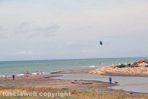 Tarquinia - La foce del fiume Marta