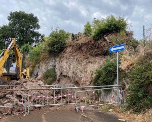Ripresi i lavori in strada Signorino