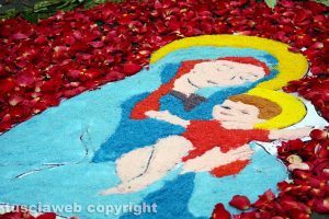 Civita Castellana - L'infiorata del Corpus Domini