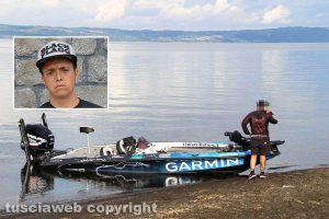 Gradoli - Muore folgorato al lago di Bolsena - Nel riquadro Gianni Rizzo
