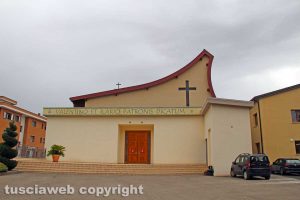 Viterbo - La chiesa dei Santi Ilario e Valentino