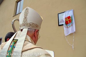 Viterbo - L'apertura del centro pastorale di Villanova