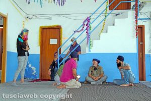 Viterbo - L'incontro della Rete antitratta con i sikh