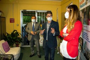 Tarquinia - L'assessora Troncarelli e il consigliere Panunzi visitano la sede di Semi di pace