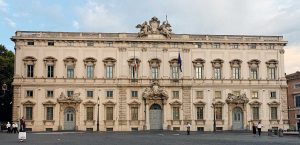 Il palazzo dove ha sede la Corte Costituzionale
