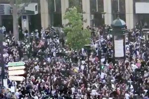 Parigi - La manifestazione per Adama Traoré