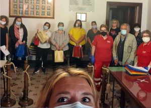 Castel Sant'Elia - Fine anno scolastico, incontro nella sala del consiglio