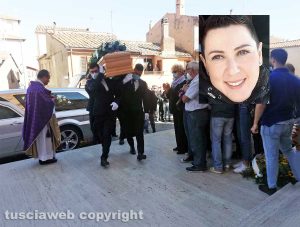 Montalto di Castro - I funerali di Lauretta Cardarelli