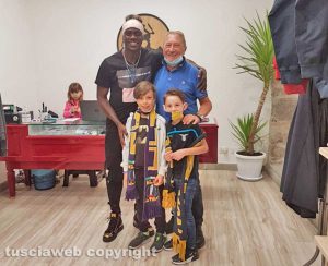 Tounkara incontra i giovani tifosi gialloblù