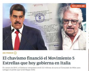 Movimento 5 stelle - Il quotidiano spagnolo Abc