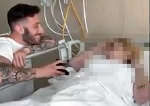 Fucecchio - Edoardo e Chiara in ospedale