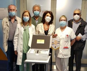 Il Rotary club dona un otoscopio alla Pediatria di Belcolle