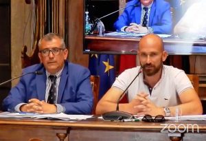 Viterbo - Consiglio comunale - Contardo e Monaco