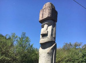 Il Moai di Vitorchiano
