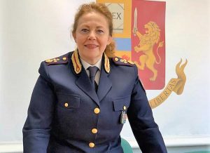 Luciana Giorgi, comandante della polizia stradale di Terni