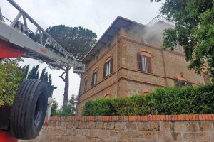 Cura di Vetralla - L'incendio nella casa famiglia