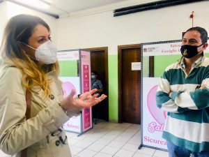Viterbo - L'assessora Troncarelli - Consegnati 120 pacchi alimentari