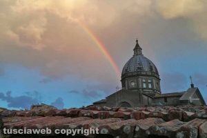 Arcobaleno sopra Viterbo