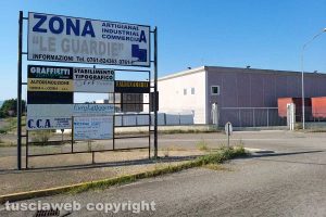 Montefiascone - La zona artigianale "Le Guardie"