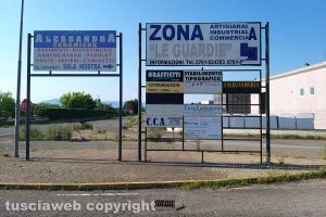 Montefiascone - La zona artigianale "Le Guardie"