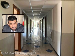 Orte - Omicidio nel centro d'accoglienza - Nel riquadro Marco Tofone