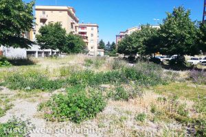 Viterbo - Il parco pubblico di largo Sibilla Aleramo