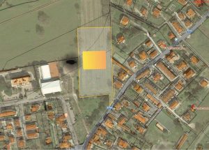 Vetralla - L'area per l'ampliamento degli impianti sportivi
