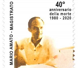 Mario Amato - il francobollo