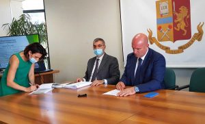 Terni - La sigla del progetto in questura