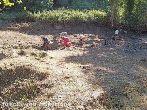 Montefiascone - Gli scavi al santuario etrusco di Piana del Lago