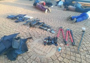 Assalto alla chiesa in Sudafrica - Le armi sequestrate