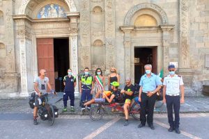 Bolsena - L'arrivo di Roberto e Riccardo Dalla Pellegrina