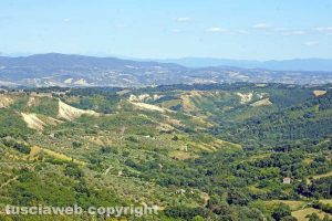 Civita di Bagnoregio - La valle dei calanchi
