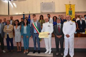Conferita la cittadinanza onoraria alla capitaneria di porto di Civitavecchia