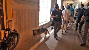 I controlli della polizia di Terni